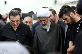 تشییع پیکر مرحوم حجت الاسلام والمسلمین سید علی اکبر حسینی
