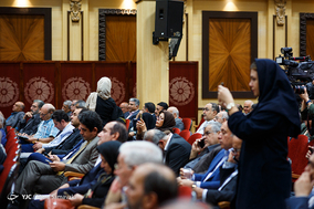 جلسه هیأت نمایندگان اتاق بازرگانی ایران با حضور محمدجواد ظریف