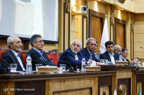 جلسه هیأت نمایندگان اتاق بازرگانی ایران با حضور محمدجواد ظریف