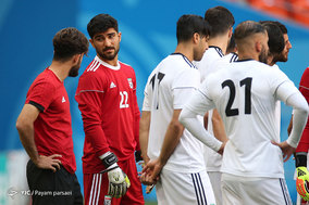 آخرین تمرین تیم ملی فوتبال ایران پیش از دیدار با پرتغال