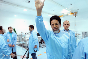 بازدید وزیر اطلاعات از مجتمع غنی سازی نطنز‎