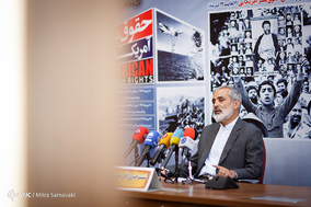 نشست خبری نصرت‌الله لطفی، قائم مقام شورای هماهنگی تبلیغات اسلامی
