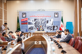 نشست خبری نصرت‌الله لطفی، قائم مقام شورای هماهنگی تبلیغات اسلامی