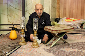 آیین غبارروبی حرم سید علاءالدین حسین (ع) در شیراز
