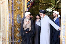 آیین غبارروبی حرم سید علاءالدین حسین (ع) در شیراز