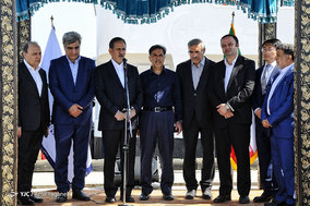 بازدید اسحاق جهانگیری از منطقه آزاد انزلی