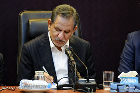 بازدید اسحاق جهانگیری از منطقه آزاد انزلی