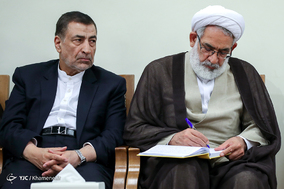 دیدار رئیس و مسئولان قوه قضائیه با رهبر معظم انقلاب