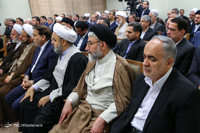 دیدار رئیس و مسئولان قوه قضائیه با رهبر معظم انقلاب