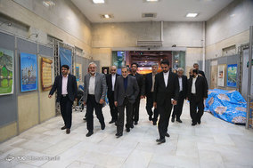 مراسم اهداء کاپ ها و مدال های کاروان ربوکاپ دانشگاه آزاد اسلامی به آستان قدس رضوی