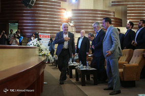 مراسم اهداء کاپ ها و مدال های کاروان ربوکاپ دانشگاه آزاد اسلامی به آستان قدس رضوی