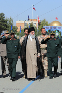 مراسم دانش‌آموختگی دانشجویان دانشگاه افسری و تربیت پاسداری امام حسین (ع) با حضور فرمانده کل‌ قوا