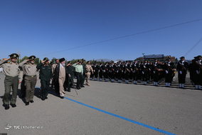 مراسم دانش‌آموختگی دانشجویان دانشگاه افسری و تربیت پاسداری امام حسین (ع) با حضور فرمانده کل‌ قوا