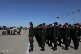 مراسم دانش‌آموختگی دانشجویان دانشگاه افسری و تربیت پاسداری امام حسین (ع) با حضور فرمانده کل‌ قوا