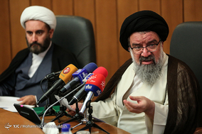 نشست خبری آیت‌الله سیداحمد خاتمی
