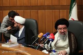نشست خبری آیت‌الله سیداحمد خاتمی