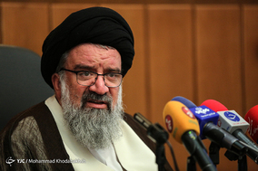 نشست خبری آیت‌الله سیداحمد خاتمی