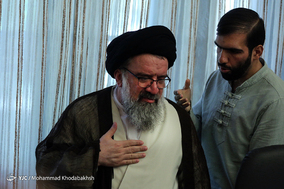 نشست خبری آیت‌الله سیداحمد خاتمی