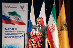 آغاز برقی سازی راه‌آهن گرمسار-اینچه‌برون با ۱.۲ میلیارد یورو پول روس‌ها