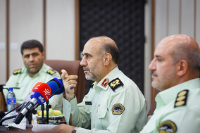 نشست خبری  فرمانده انتظامی پایتخت