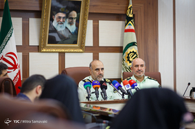 نشست خبری  فرمانده انتظامی پایتخت
