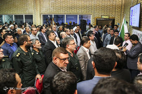 آیین بهره برداری آزمایشی از طرح آبرسانی غدیر 2