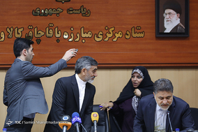 نشست خبری رئیس ستاد مبارزه با قاچاق کالا و ارز