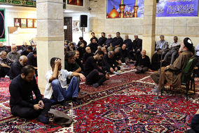 مراسم عزاداری حضرت امام صادق (ع)در حسینیه دلریش تهران