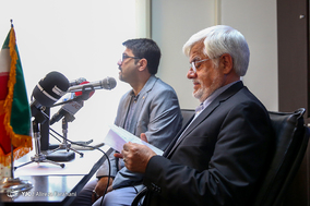 نشست خبری محمدرضا عارف