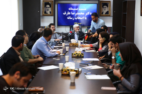نشست خبری محمدرضا عارف