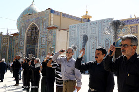 تشییع پیکر مطهر آیت الله محمد رضا حدائق در شیراز