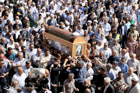 تشییع پیکر مطهر آیت الله محمد رضا حدائق در شیراز