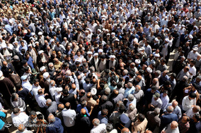 تشییع پیکر مطهر آیت الله محمد رضا حدائق در شیراز