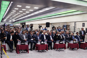 بازگشایی بخش میانی خط 7 مترو تهران ایستگاه مهدیه