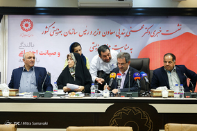 نشست خبری رئیس سازمان بهزیستی