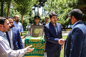 بازدید کاروان «زیر سایه خورشید» از باشگاه خبرنگاران جوان