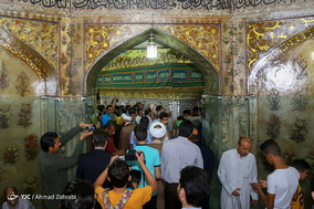 آغاز جشن های دهه کرامت در حرم حضرت معصومه(س)