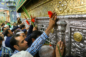 آغاز جشن های دهه کرامت در حرم حضرت معصومه(س)