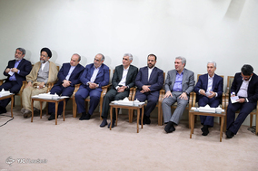 دیدار رئیس‌جمهور و اعضای هیئت دولت با رهبر معظم انقلاب