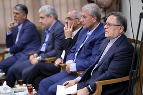 دیدار رئیس‌جمهور و اعضای هیئت دولت با رهبر معظم انقلاب