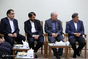 دیدار رئیس‌جمهور و اعضای هیئت دولت با رهبر معظم انقلاب