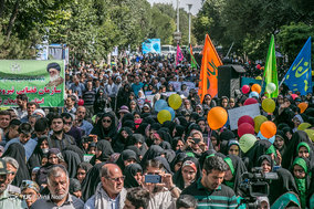 راهپیمایی حجاب و عفاف در تبریز
