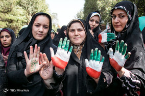 راهپیمایی حجاب و عفاف در تبریز