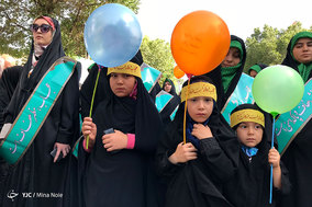 راهپیمایی حجاب و عفاف در تبریز