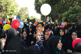 راهپیمایی حجاب و عفاف در تبریز