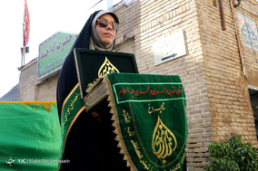 پیاده‌ روی حرم تا حرم دختران شیرازی