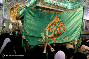 پیاده‌ روی حرم تا حرم دختران شیرازی