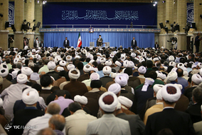 دیدار مسئولان، کارگزاران و دست‌اندرکاران حج با مقام معظم رهبری
