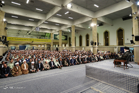 دیدار مسئولان، کارگزاران و دست‌اندرکاران حج با مقام معظم رهبری