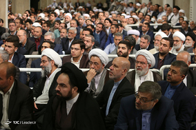 دیدار مسئولان، کارگزاران و دست‌اندرکاران حج با مقام معظم رهبری